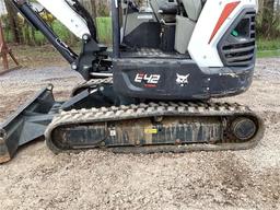 2021 BOBCAT E42 MINI EXCAVATOR