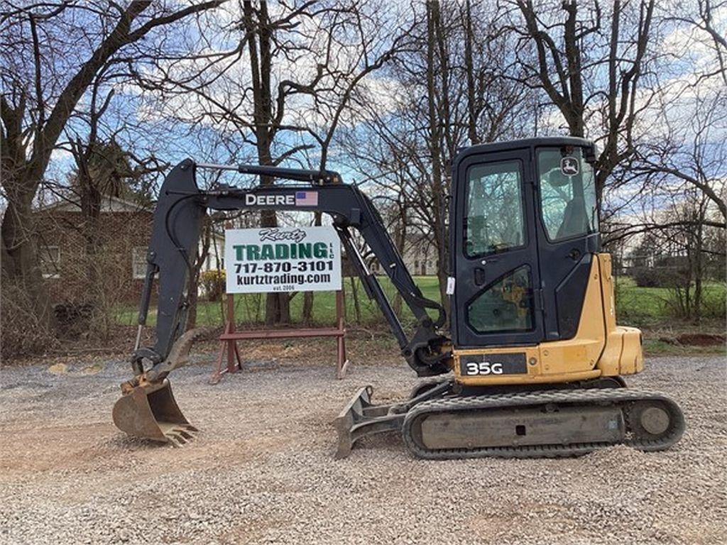 2017 DEERE 35G MINI EXCAVATOR