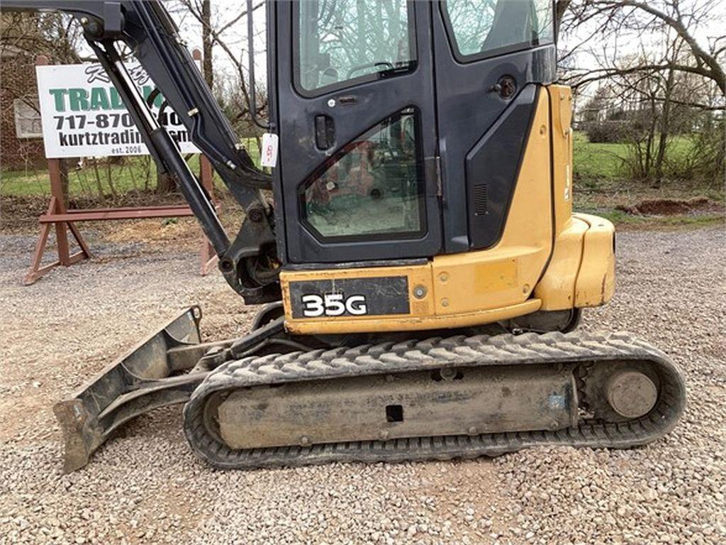 2017 DEERE 35G MINI EXCAVATOR