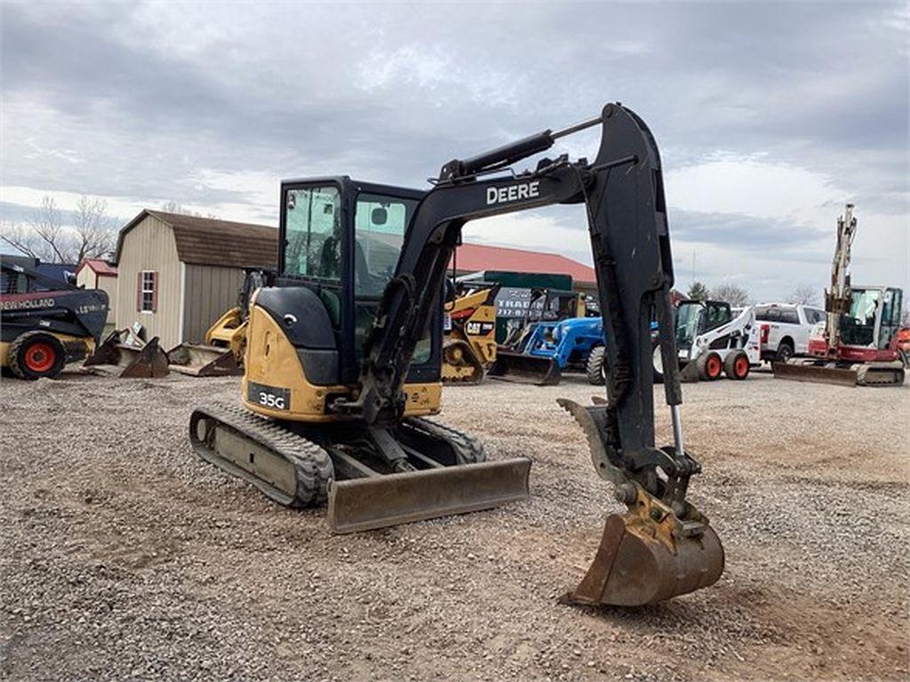 2017 DEERE 35G MINI EXCAVATOR