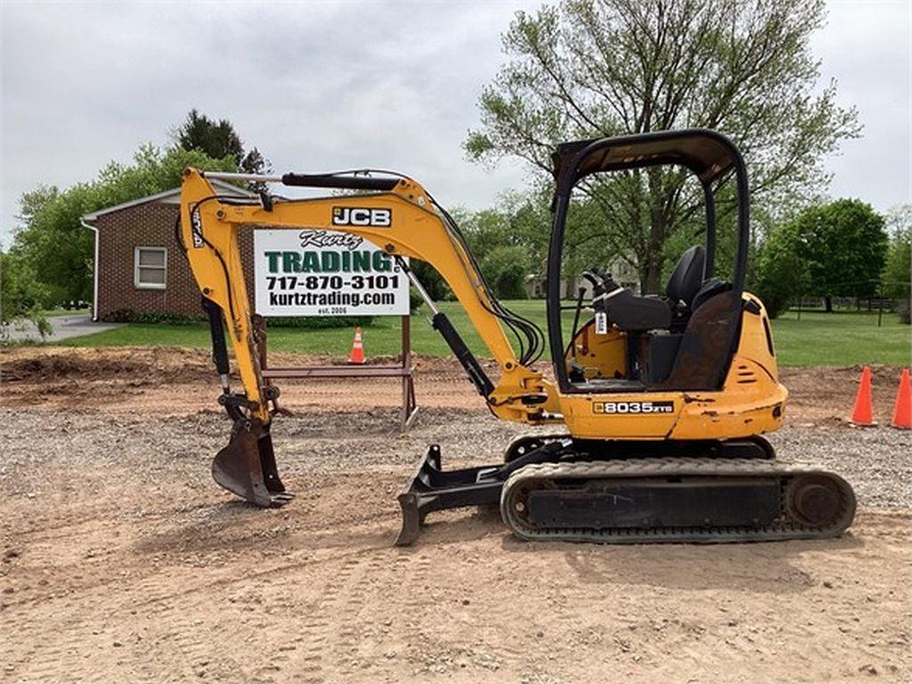 2015 JCB 8035 MINI EXCAVATOR