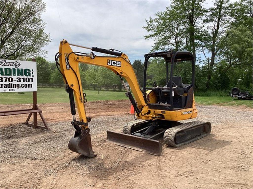 2015 JCB 8035 MINI EXCAVATOR