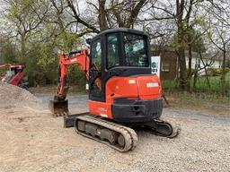 2018 KUBOTA U35-4 MINI EXCAVATOR