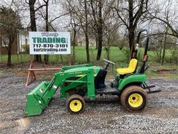 2006 JOHN DEERE 2210 COMPACT TRACTOR