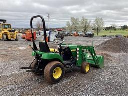 2006 JOHN DEERE 2210 COMPACT TRACTOR