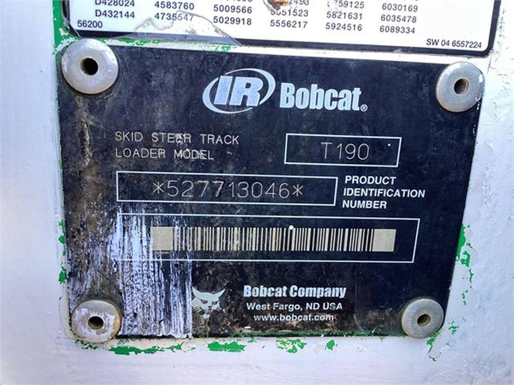 2005 BOBCAT T190 SKID STEER LOADER