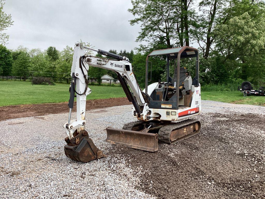 2004 BOBCAT 328 MINI EXCAVATOR