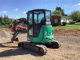 2017 DEERE 35G MINI EXCAVATOR