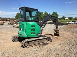 2017 DEERE 35G MINI EXCAVATOR