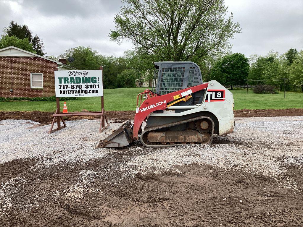 2016 TAKEUCHI TL8 SKID STEER LOADER