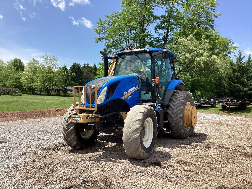 2018 NEW HOLLAND T6.155 FARM TRACTOR