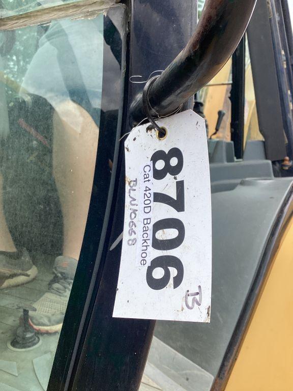 2002 CATERPILLAR 420D LOADER BACKHOE