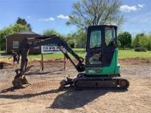 2017 DEERE 35G MINI EXCAVATOR