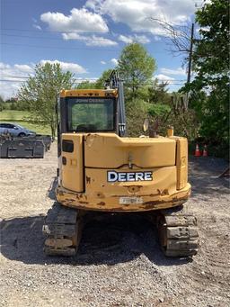 2016 DEERE 85G EXCAVATOR