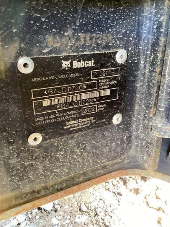 2022 BOBCAT L23 WHEEL LOADER