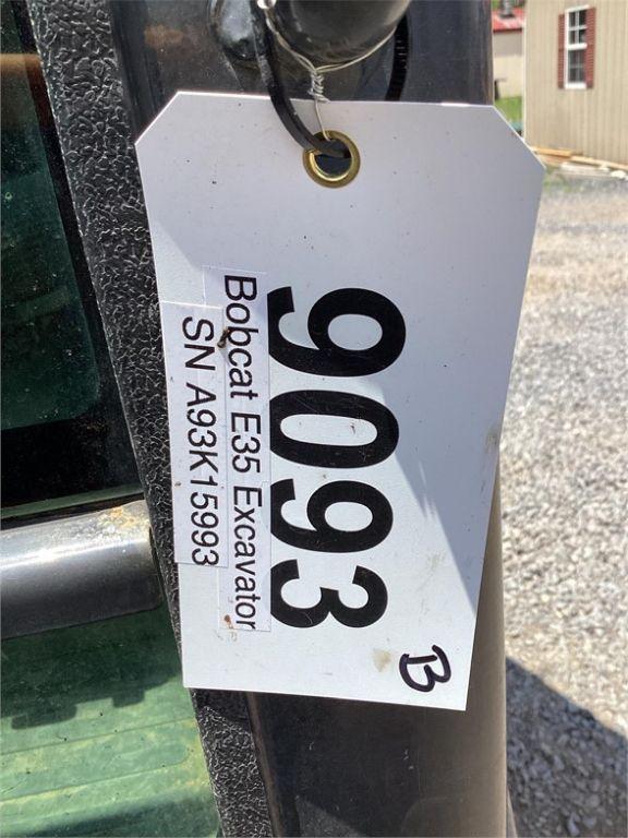 2012 BOBCAT E35 MINI EXCAVATOR