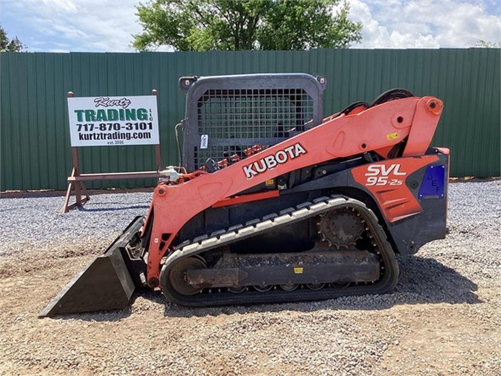 2018 KUBOTA SVL95-2S SKID STEER LOADER