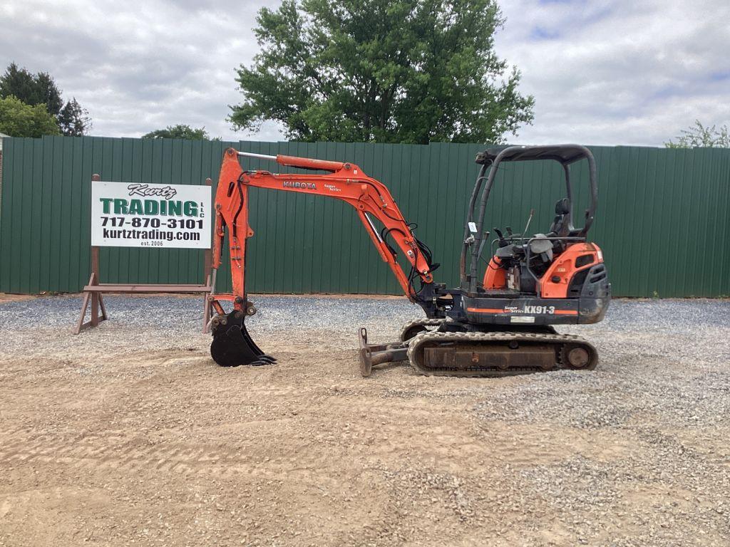 2006 KUBOTA KX91-3 MINI EXCAVATOR