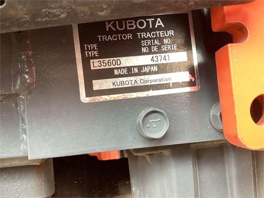2020 KUBOTA L3560HST-LE COMPACT TRACTOR