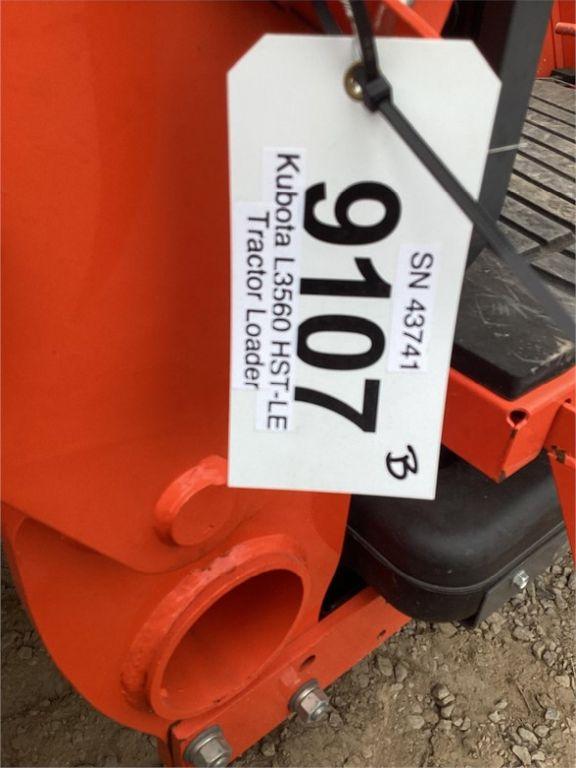 2020 KUBOTA L3560HST-LE COMPACT TRACTOR
