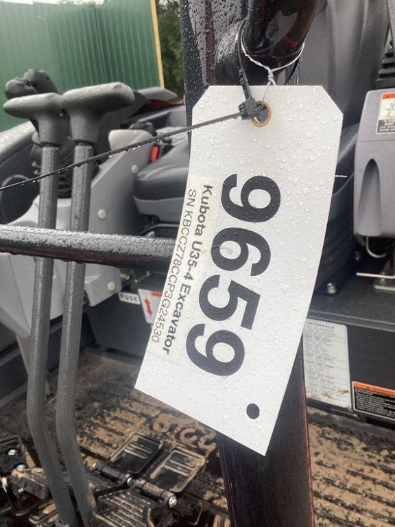 2023 KUBOTA U35-4 MINI EXCAVATOR