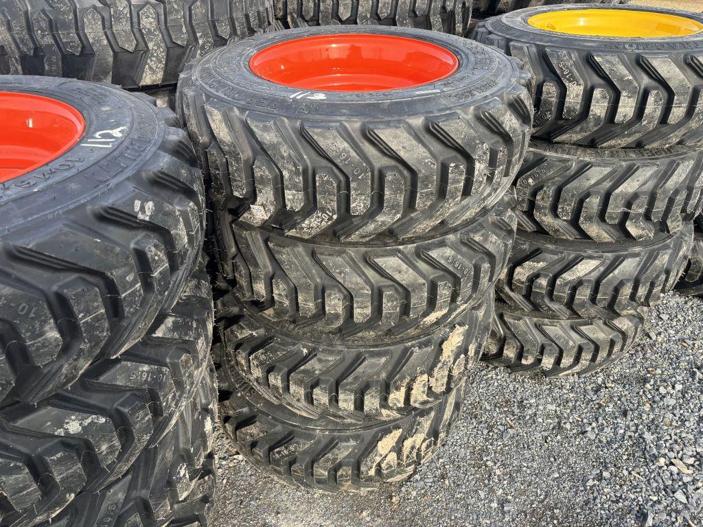 10-16.5 TIRES ON BOBCAT WHEELS
