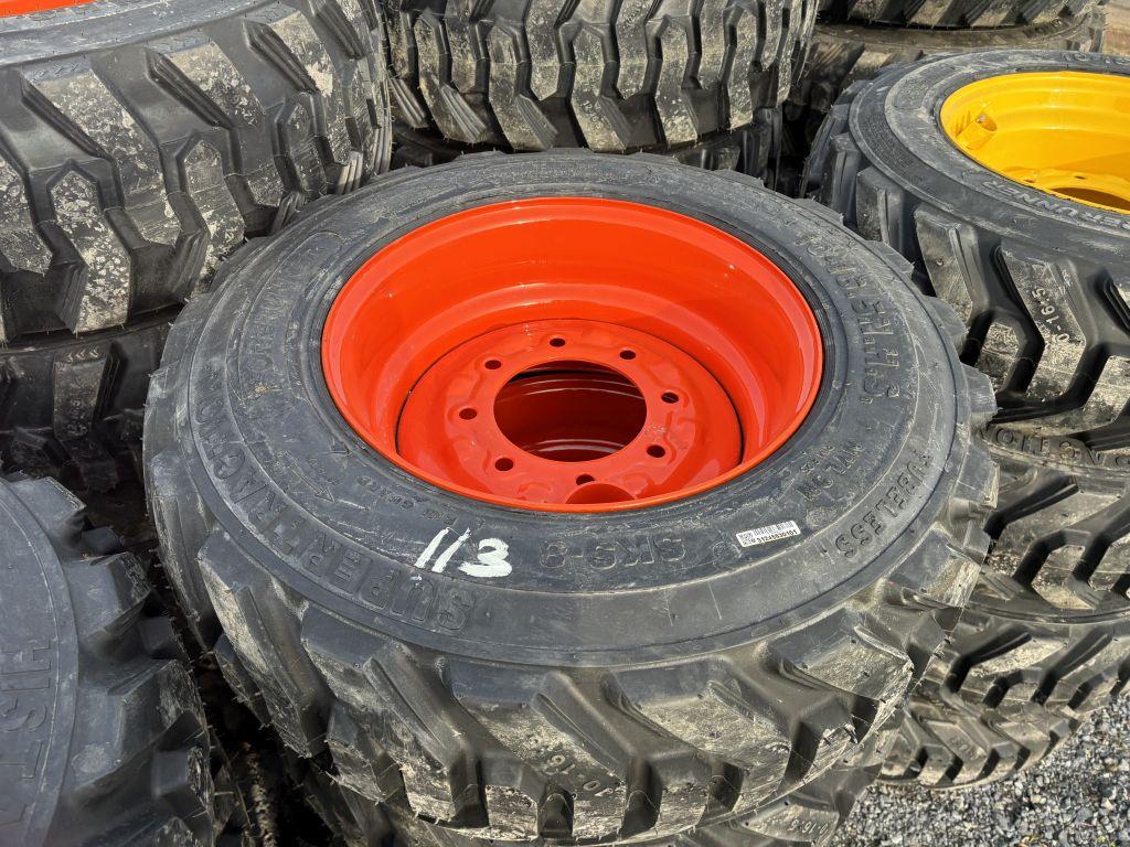 10-16.5 TIRES ON BOBCAT WHEELS