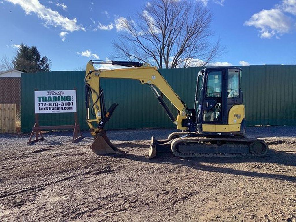 2018 YANMAR VIO55-6A MINI EXCAVATOR