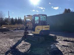 2018 YANMAR VIO55-6A MINI EXCAVATOR