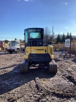 2018 YANMAR VIO55-6A MINI EXCAVATOR
