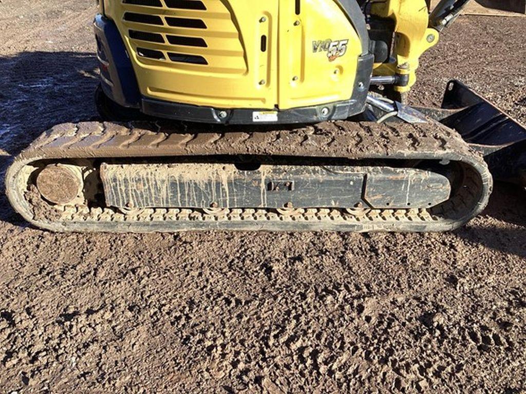 2018 YANMAR VIO55-6A MINI EXCAVATOR