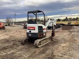 2012 BOBCAT E26 MINI EXCAVATOR
