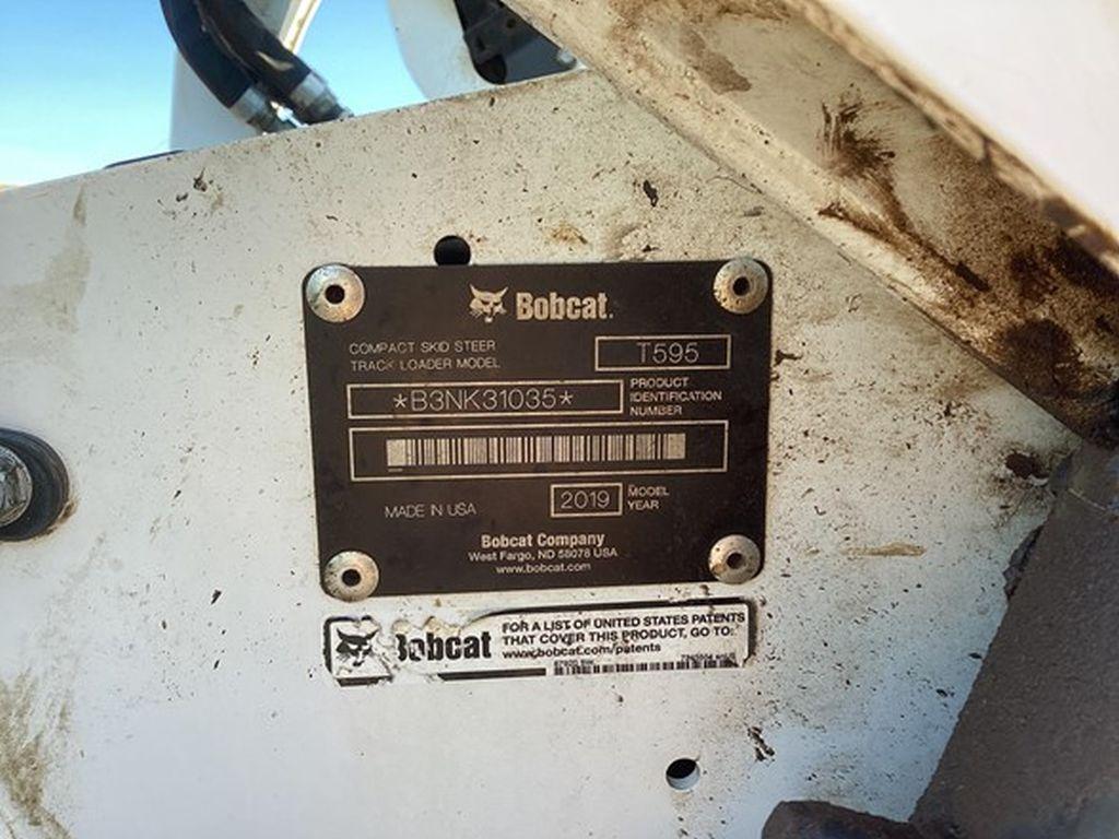 2019 BOBCAT T595 SKID STEER