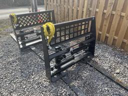 WILDCAT 48" HYDRAULIC ADJUSTING PALLET FORKS