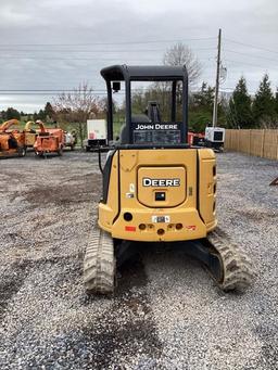 2016 DEERE 35G EXCAVATOR