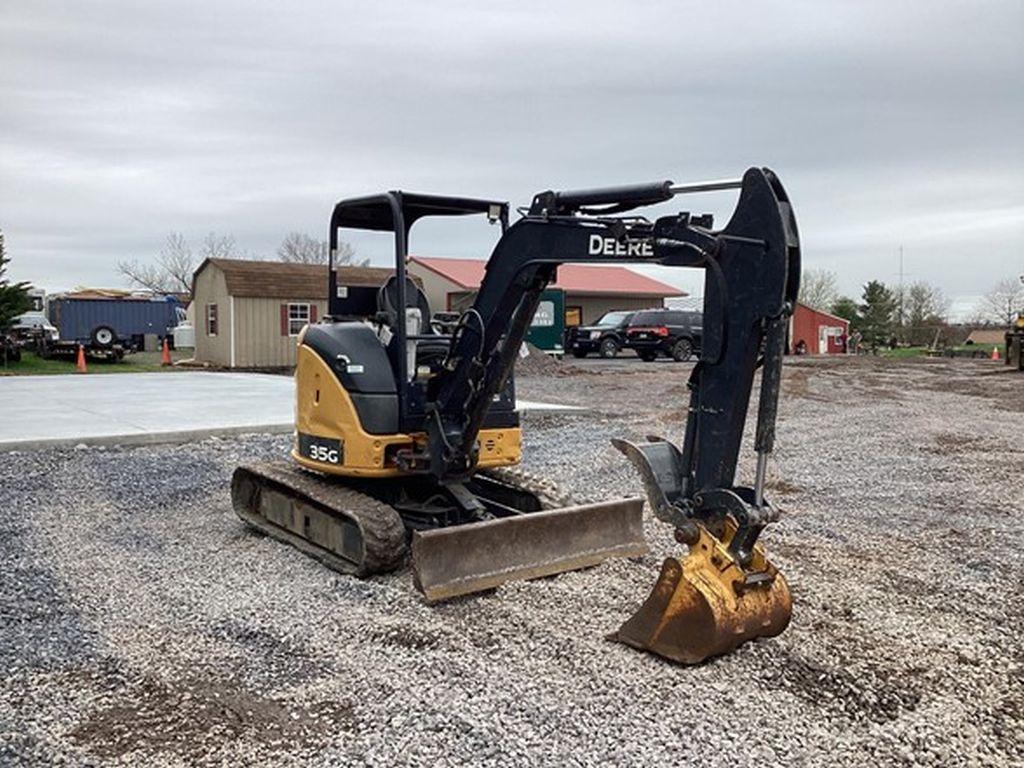 2016 DEERE 35G EXCAVATOR