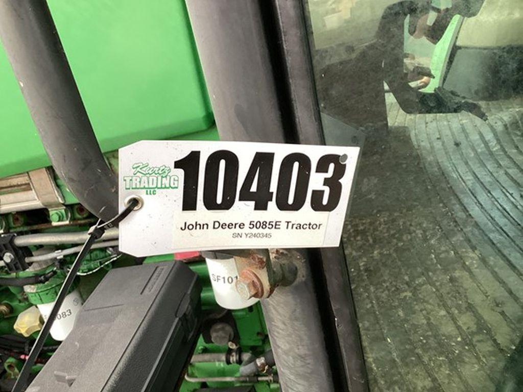 2016 JOHN DEERE 5085E TRACTOR