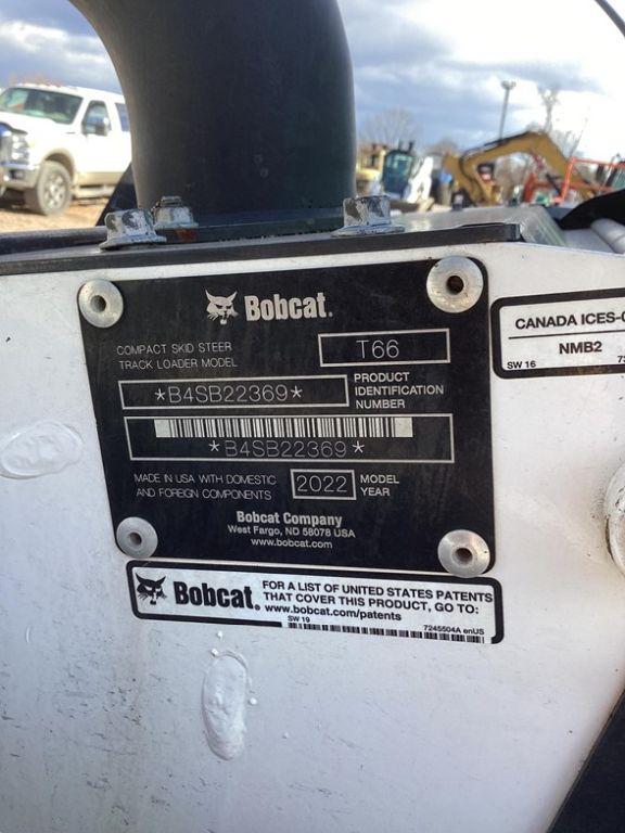 2022 BOBCAT T66 SKID STEER