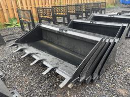 WILDCAT 72" BUCKET WITH TEETH