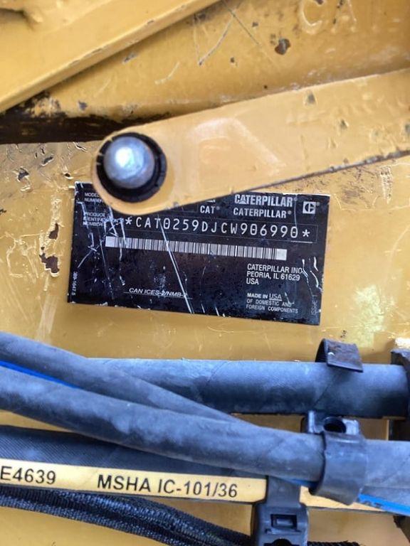 2020 CATERPILLAR 259D3 SKID STEER