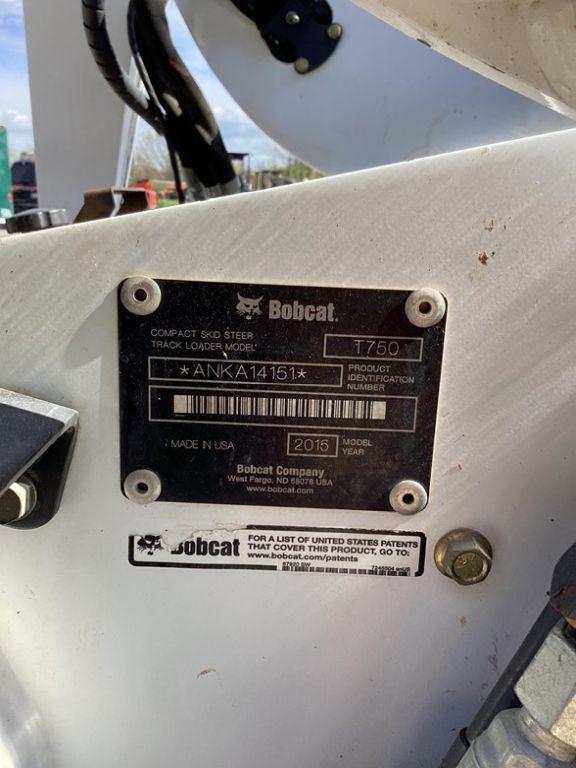 2015 BOBCAT T750 SKID STEER