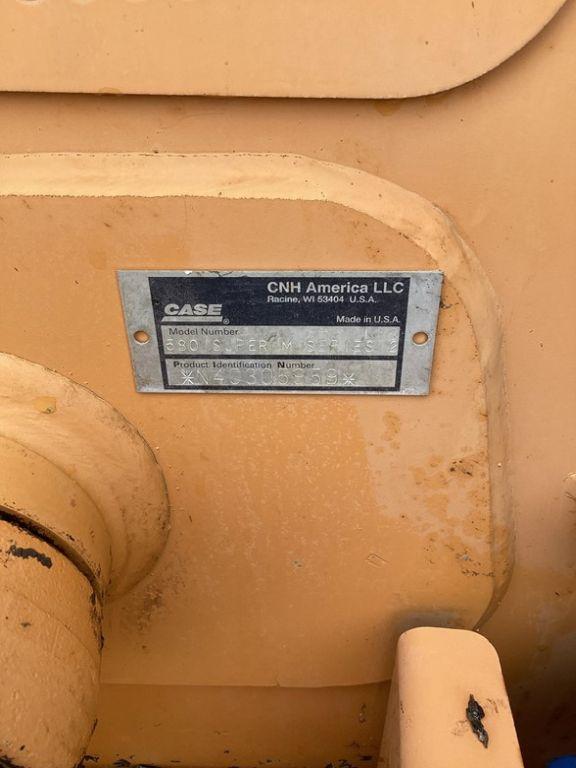 2004 CASE 580SM II LOADER BACKHOE
