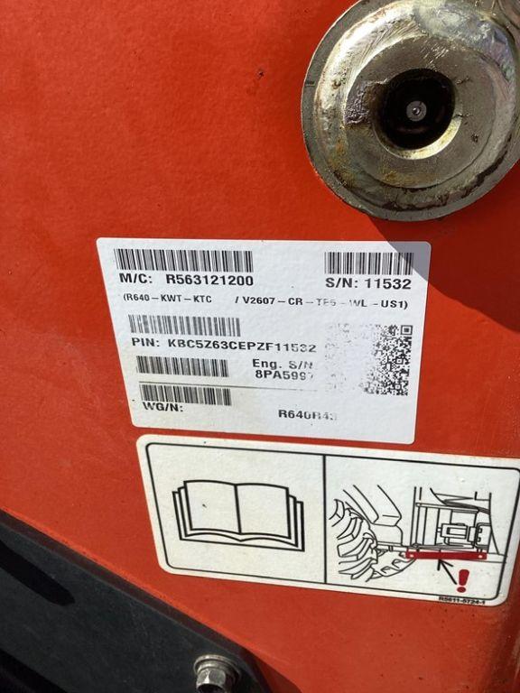 2023 KUBOTA R640 WHEEL LOADER