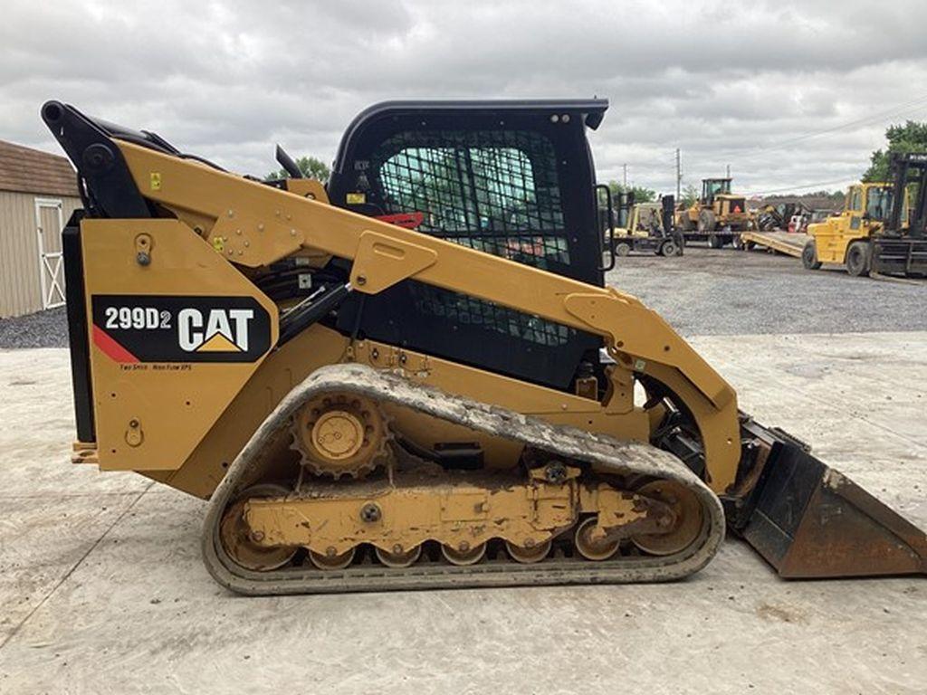 2018 CATERPILLAR 299D2 SKID STEER