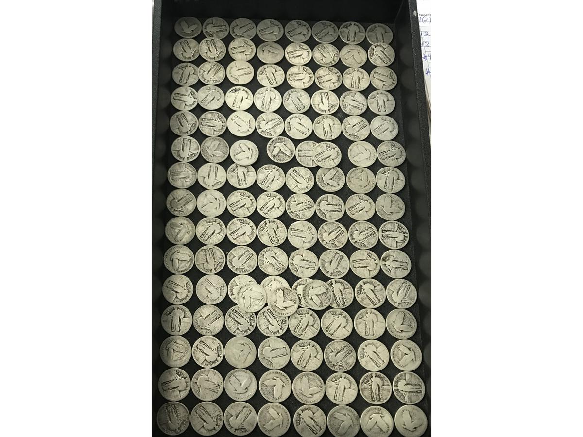 $30.75 Face Value Standing Liberty Quarters