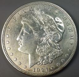1921p Morgan Silver Dollar