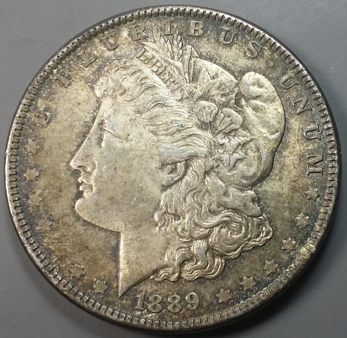 1889p Morgan Silver Dollar