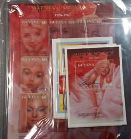 MARYLIN MONROE Commemorative Stamps Set (b)