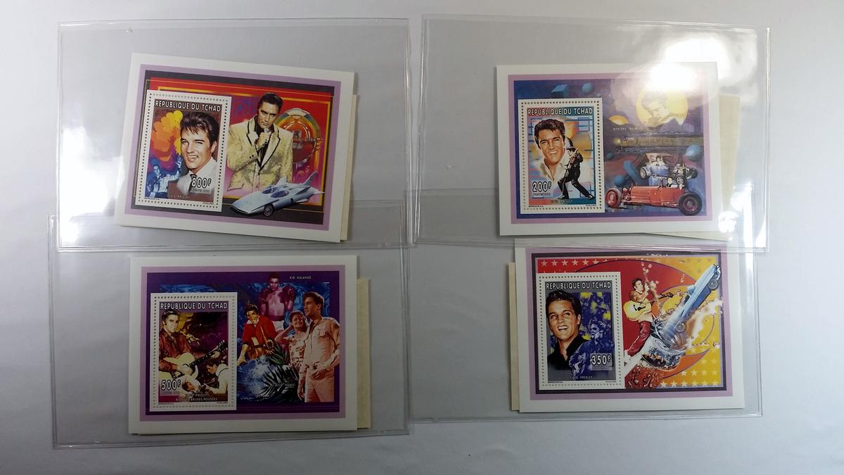 ELVIS Commemorative Stamps Set (g)