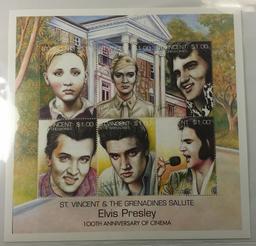 ELVIS Commemorative Stamps Set (o)